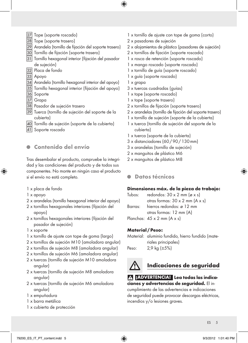 Powerfix Z15003 User Manual | Page 5 / 36