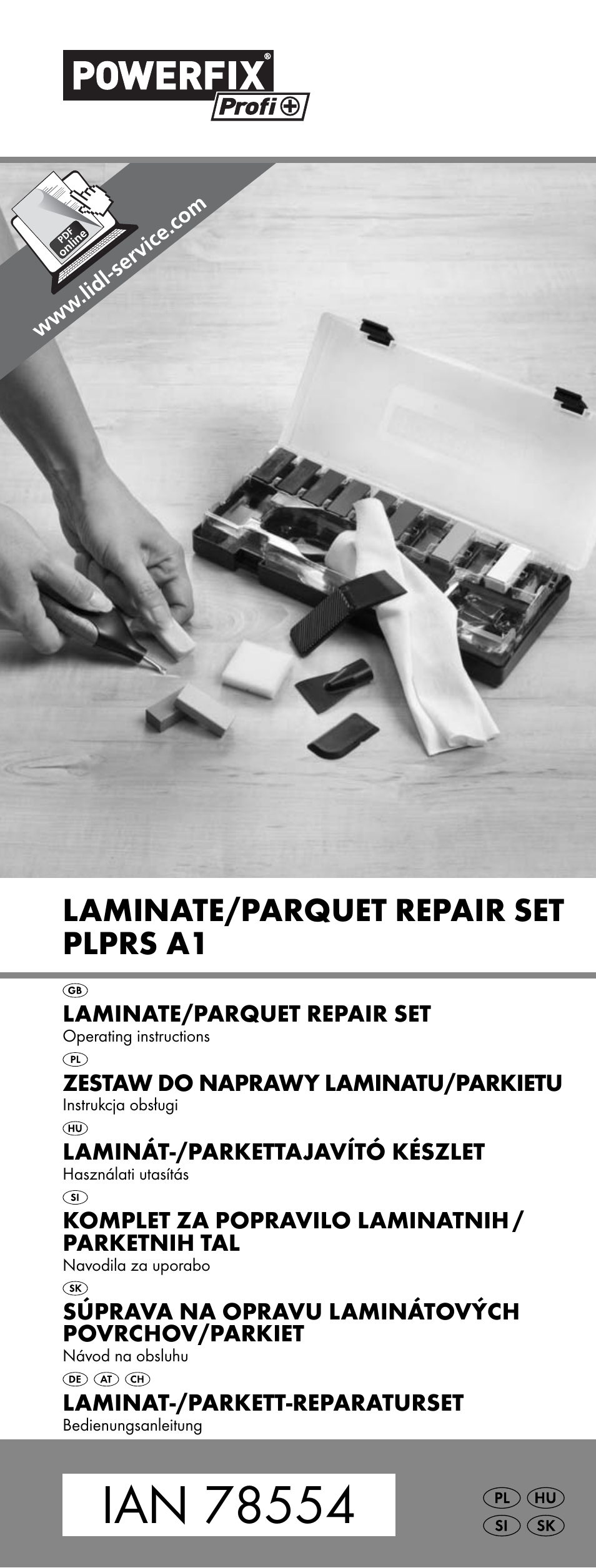 Powerfix PLPRS A1 User Manual | 64 pages