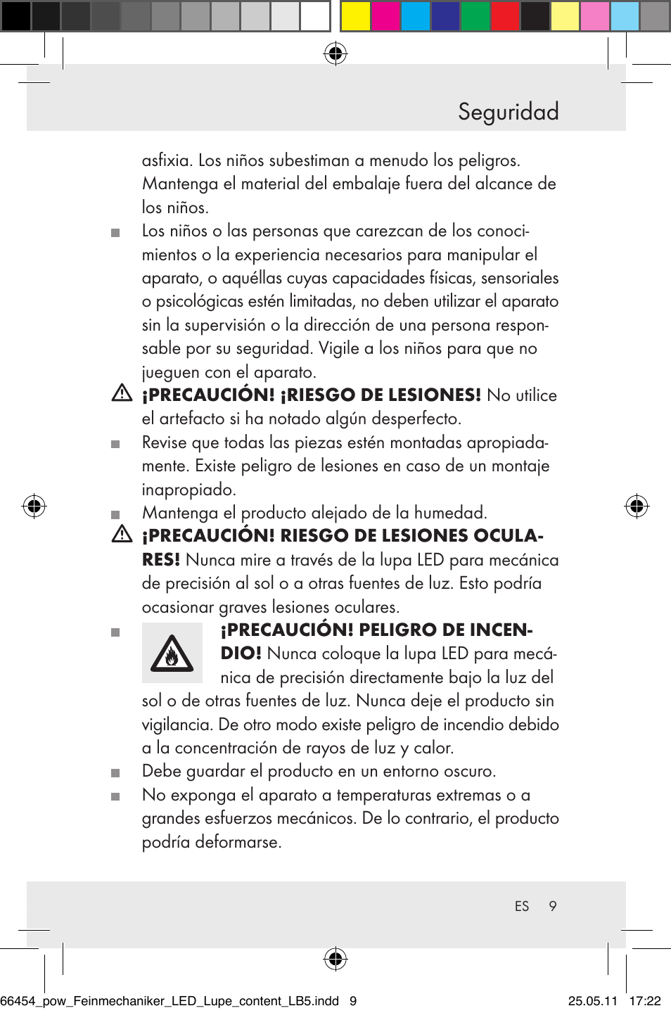 Seguridad | Powerfix Z30225 User Manual | Page 11 / 66