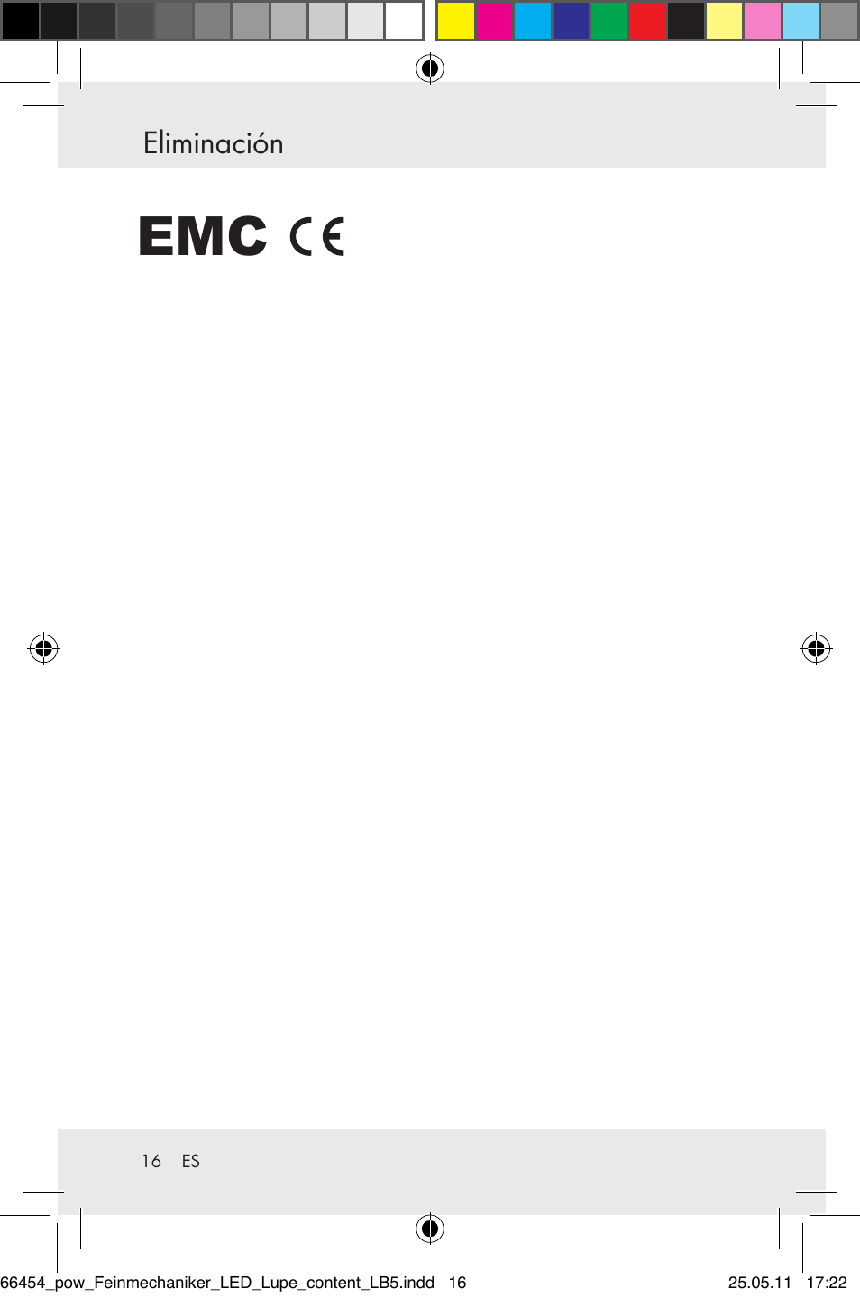 Eliminación | Powerfix Z30225 User Manual | Page 18 / 66