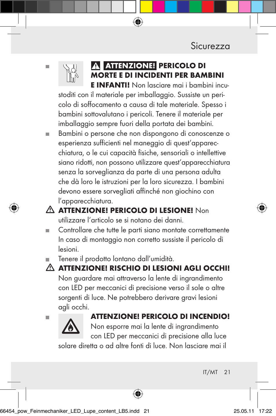 Sicurezza | Powerfix Z30225 User Manual | Page 23 / 66