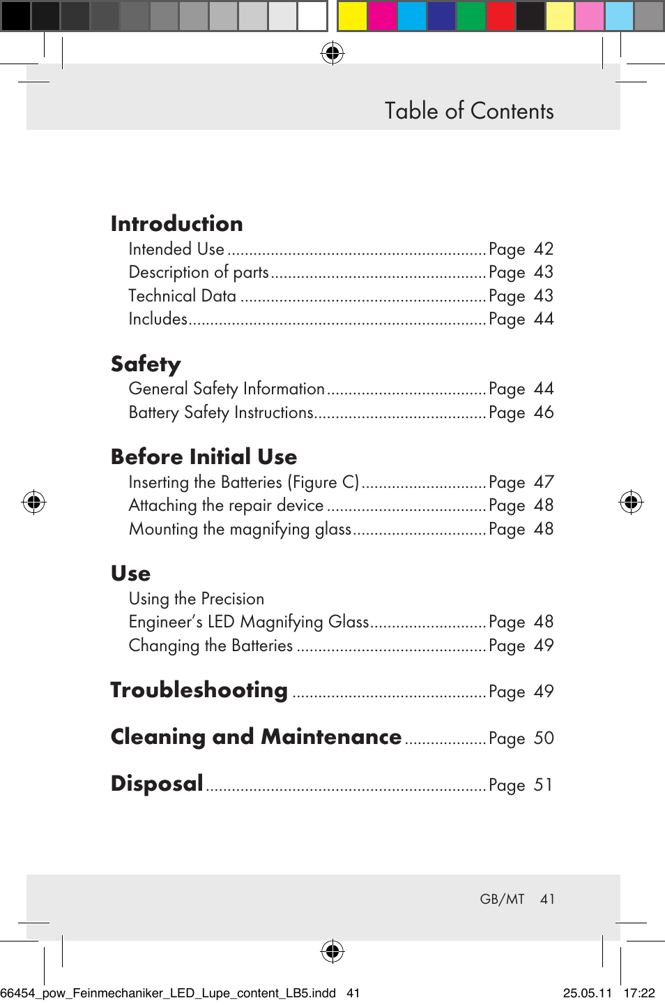 Powerfix Z30225 User Manual | Page 43 / 66