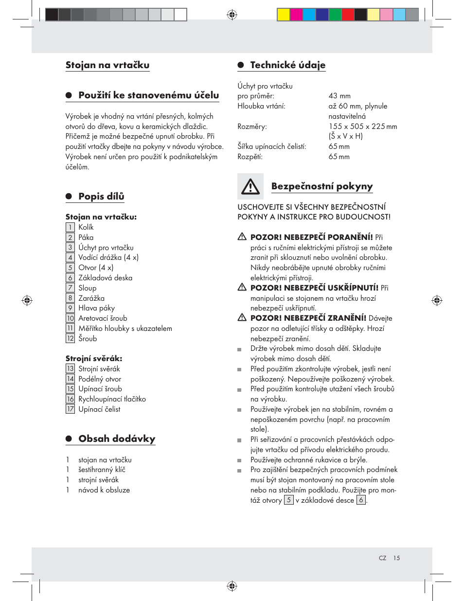 Powerfix Z31280 User Manual | Page 15 / 23