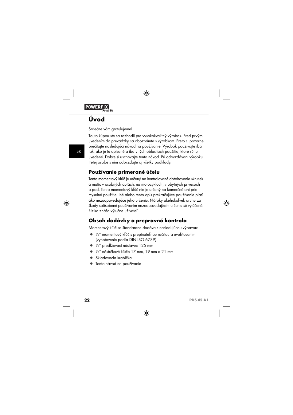 Powerfix PDS 45 A1 User Manual | Page 25 / 44