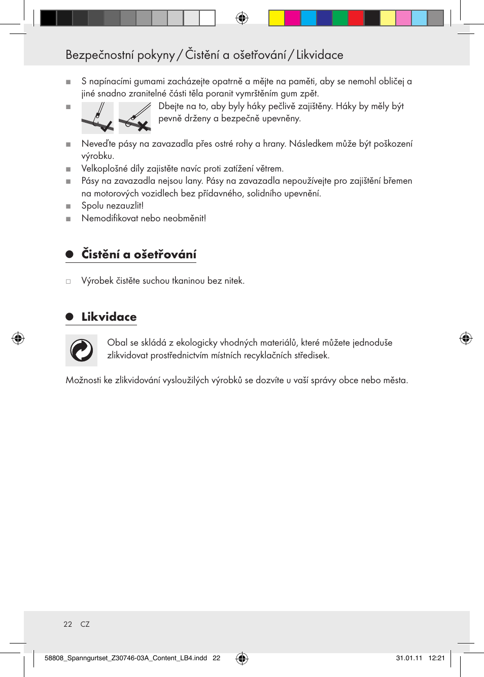 Čistění a ošetřování, Likvidace | Powerfix Z30746-03 User Manual | Page 20 / 33