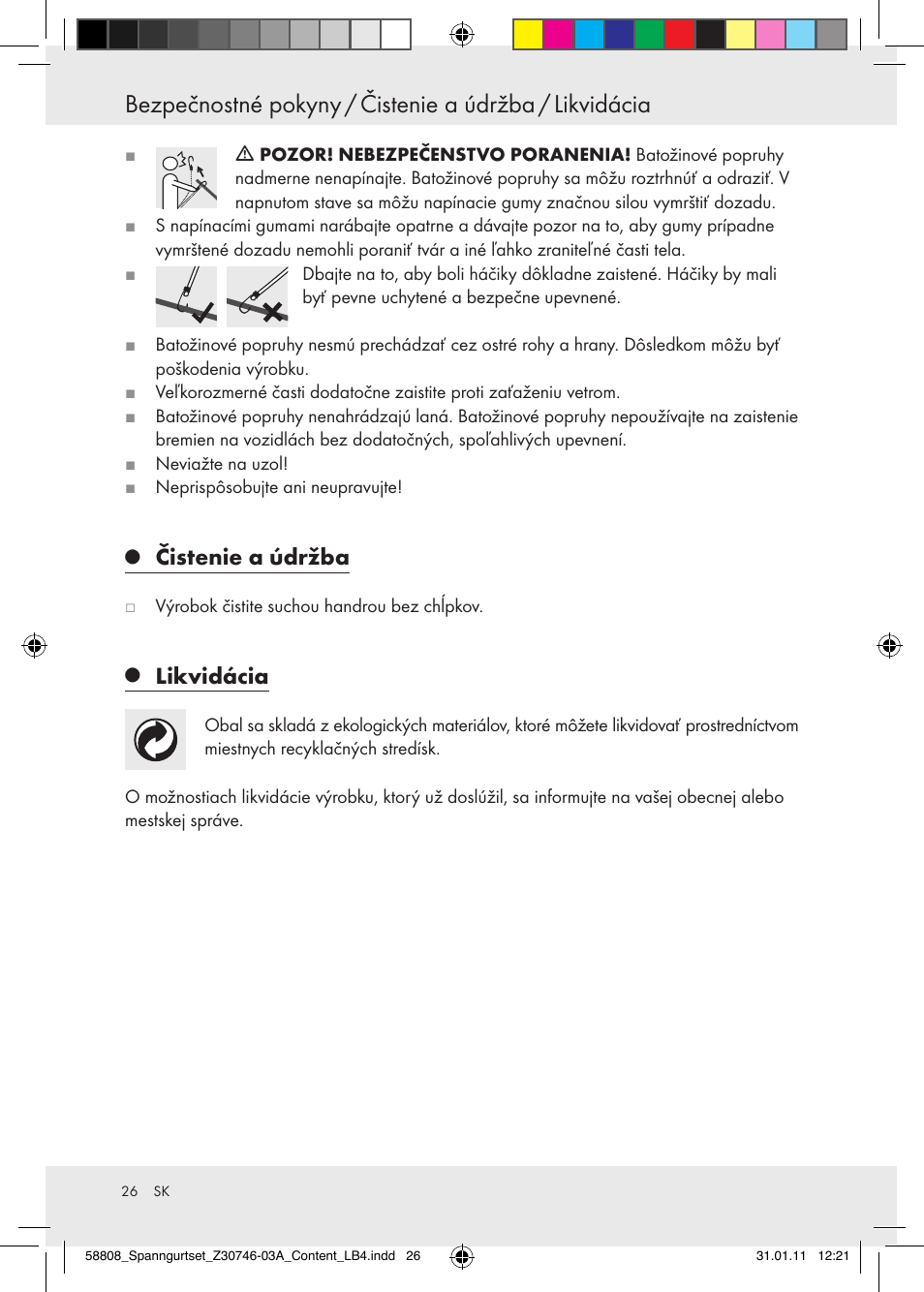 Čistenie a údržba, Likvidácia | Powerfix Z30746-03 User Manual | Page 24 / 33