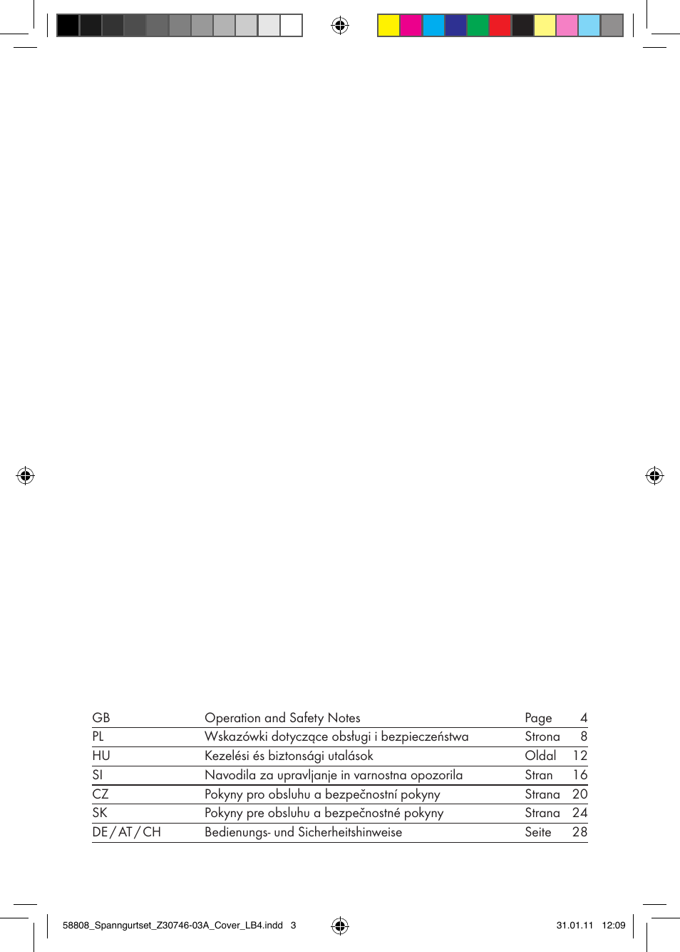 Powerfix Z30746-03 User Manual | Page 32 / 33