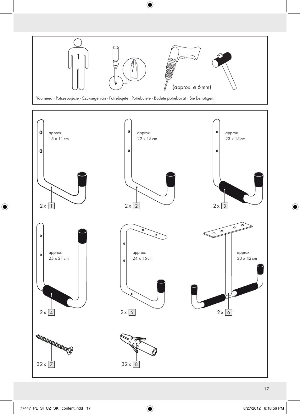 Powerfix Z28431 User Manual | Page 17 / 20