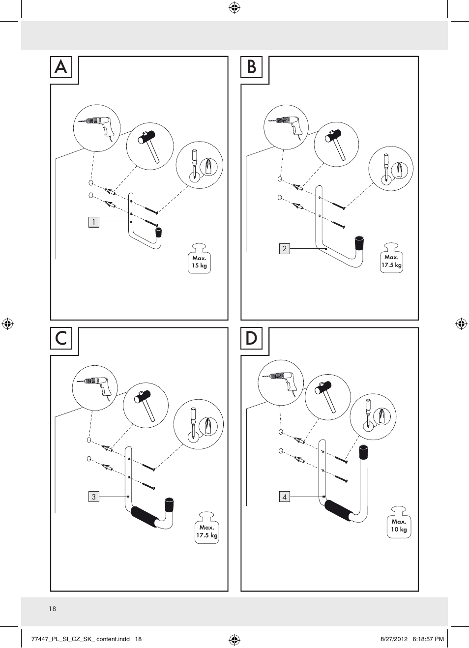 Powerfix Z28431 User Manual | Page 18 / 20