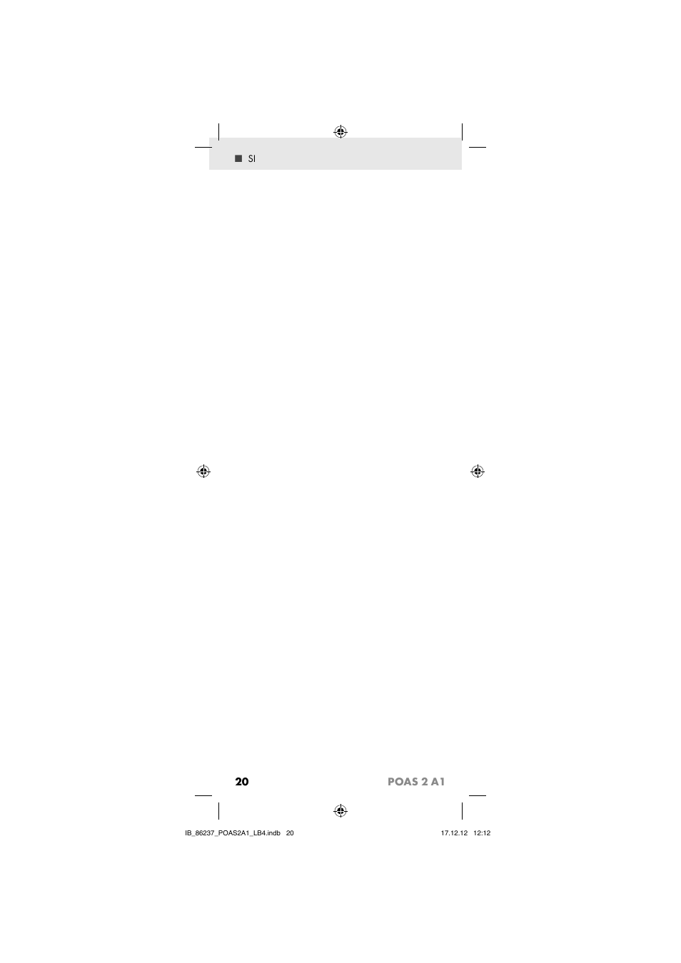 20 poas 2 a1 | Powerfix POAS 2 A1 User Manual | Page 22 / 41
