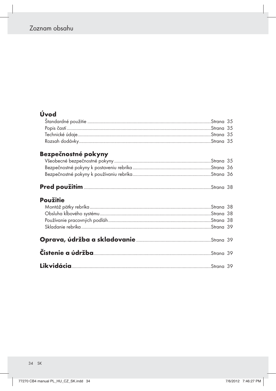 Powerfix Z30473 User Manual | Page 34 / 49