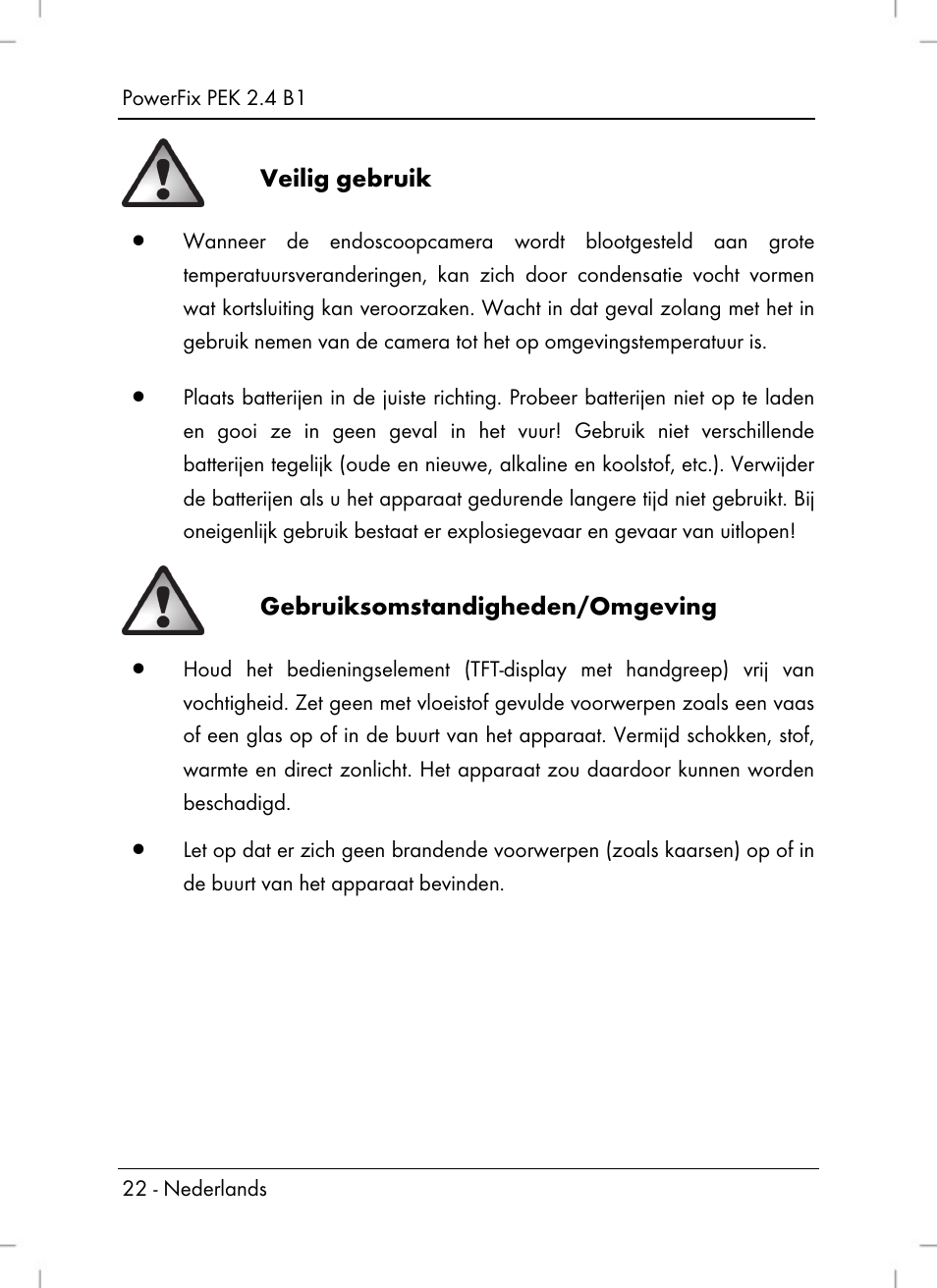 Powerfix PEK 2.4 B1 User Manual | Page 24 / 64