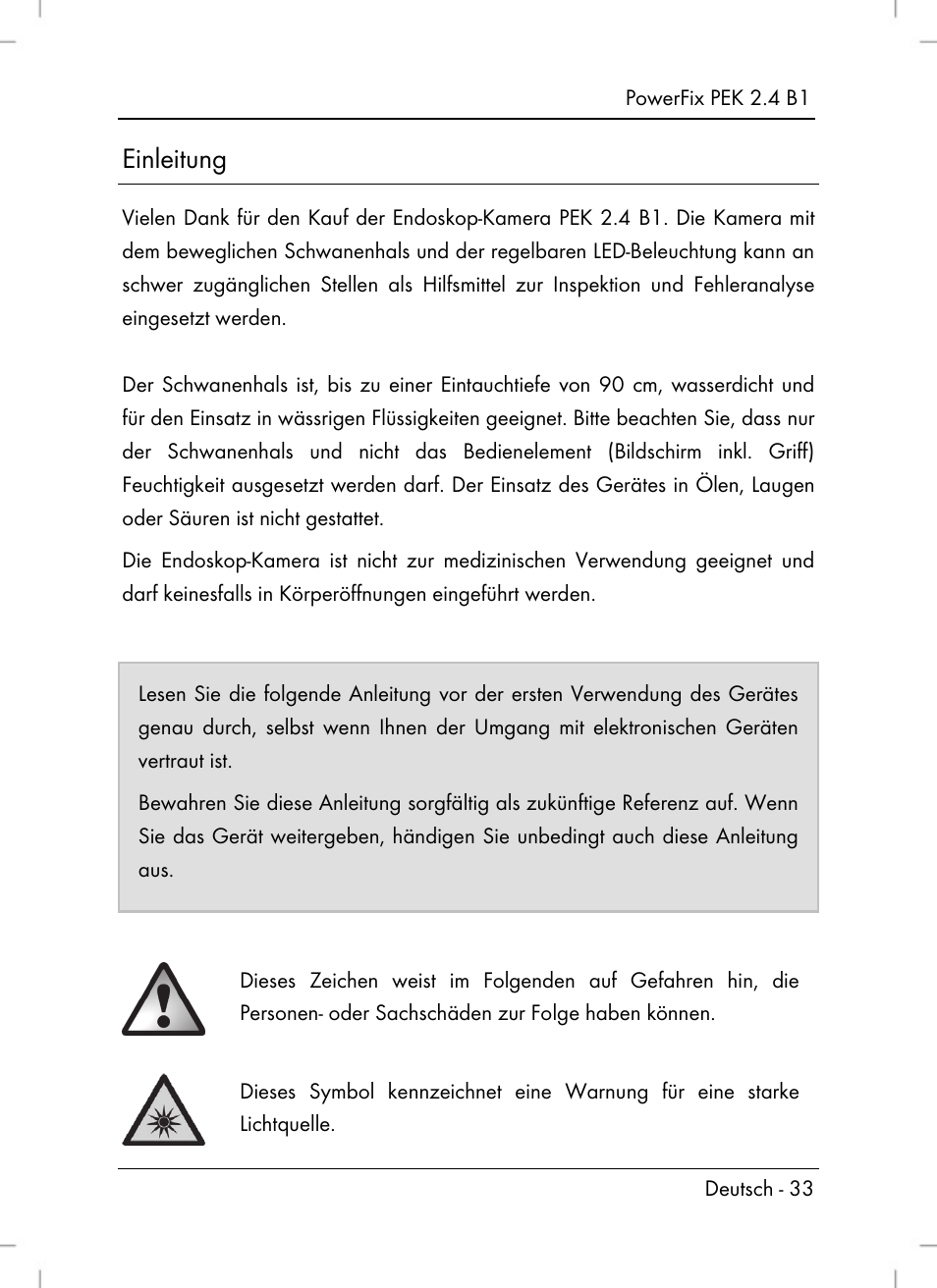 Einleitung | Powerfix PEK 2.4 B1 User Manual | Page 35 / 64