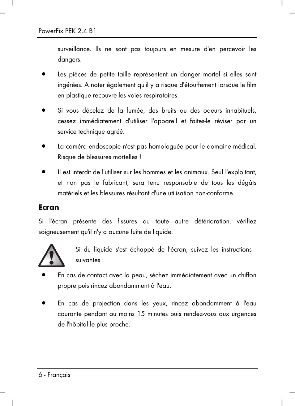 Powerfix PEK 2.4 B1 User Manual | Page 8 / 64