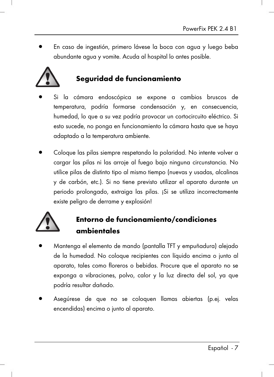 Powerfix PEK 2.4 B1 User Manual | Page 9 / 80