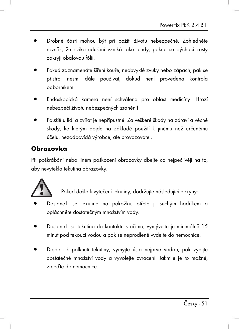 Powerfix PEK 2.4 B1 User Manual | Page 53 / 94