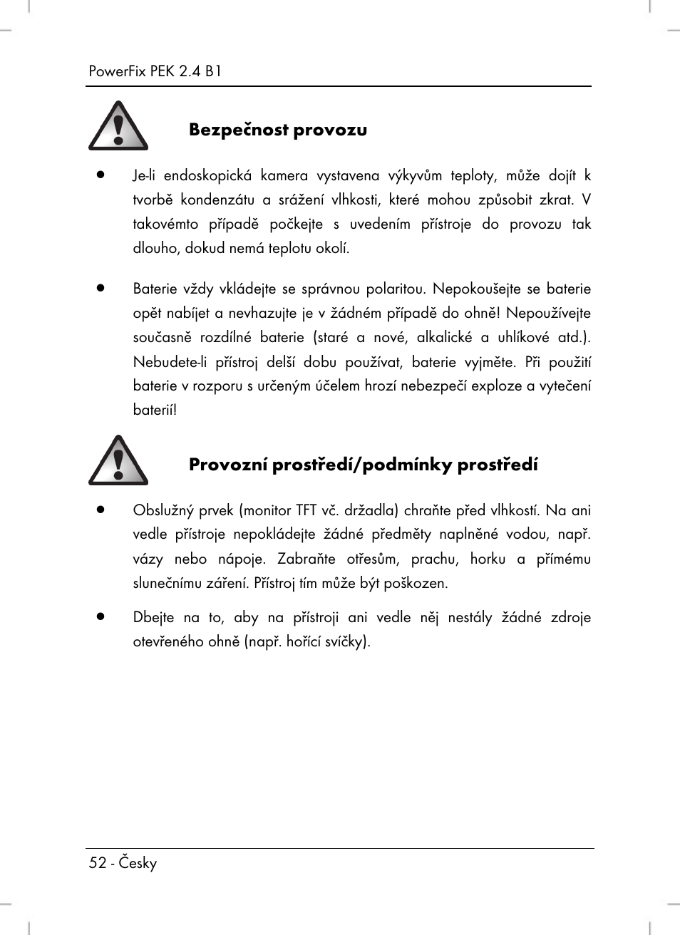 Powerfix PEK 2.4 B1 User Manual | Page 54 / 94