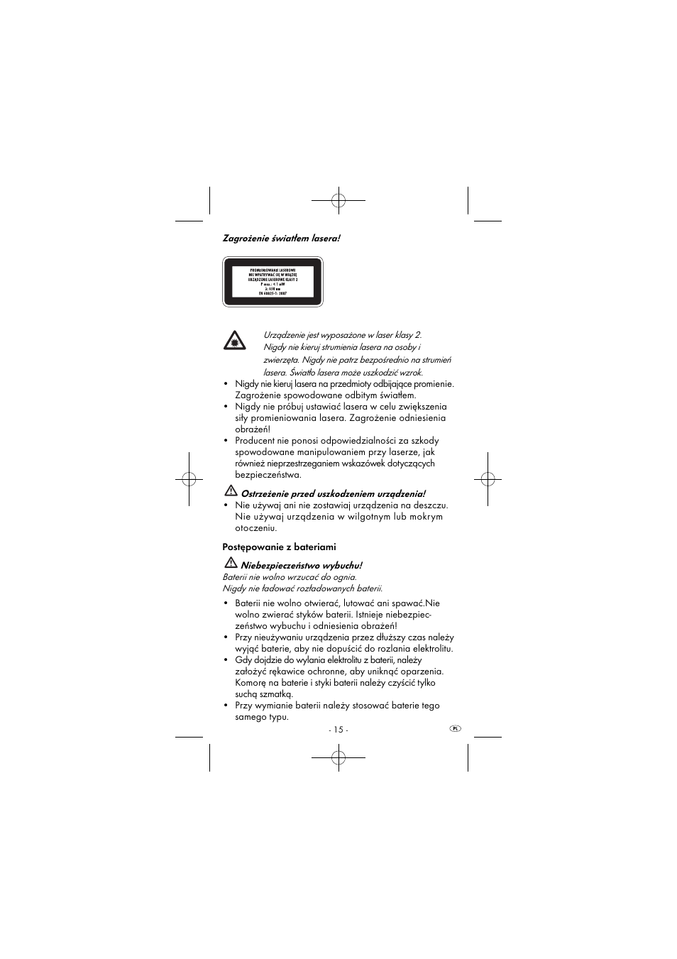 Powerfix KH 2927-1 User Manual | Page 18 / 87