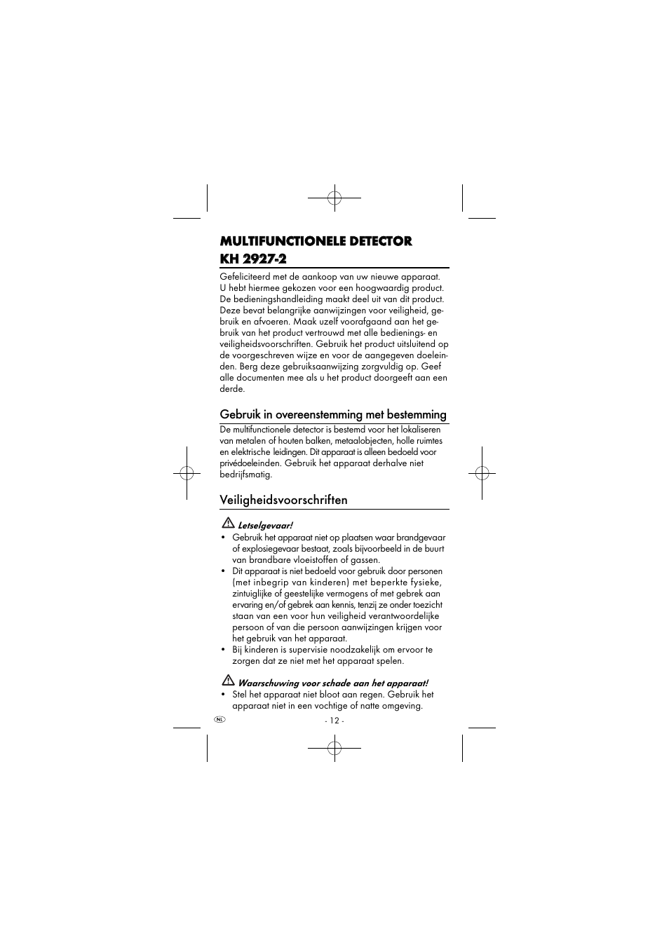 Powerfix KH 2927-2 User Manual | Page 15 / 43