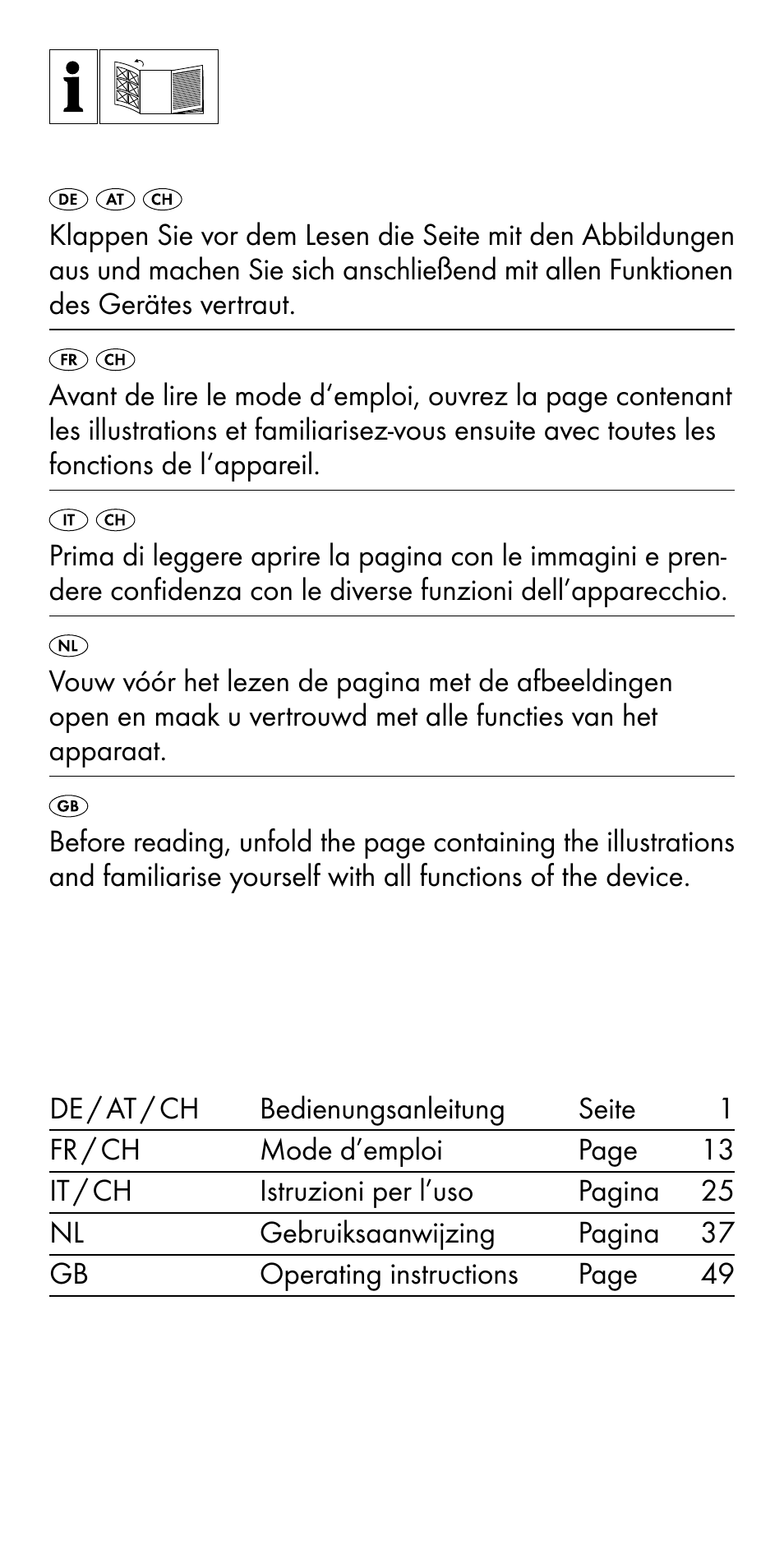 Powerfix KH 2927-1 User Manual | Page 2 / 63