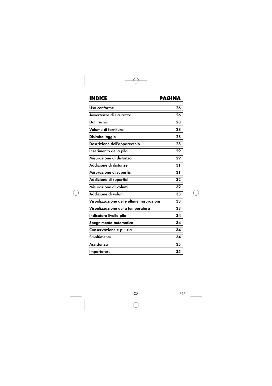 Iin nd diic ce e p pa ag giin na a | Powerfix KH 2927-1 User Manual | Page 28 / 63