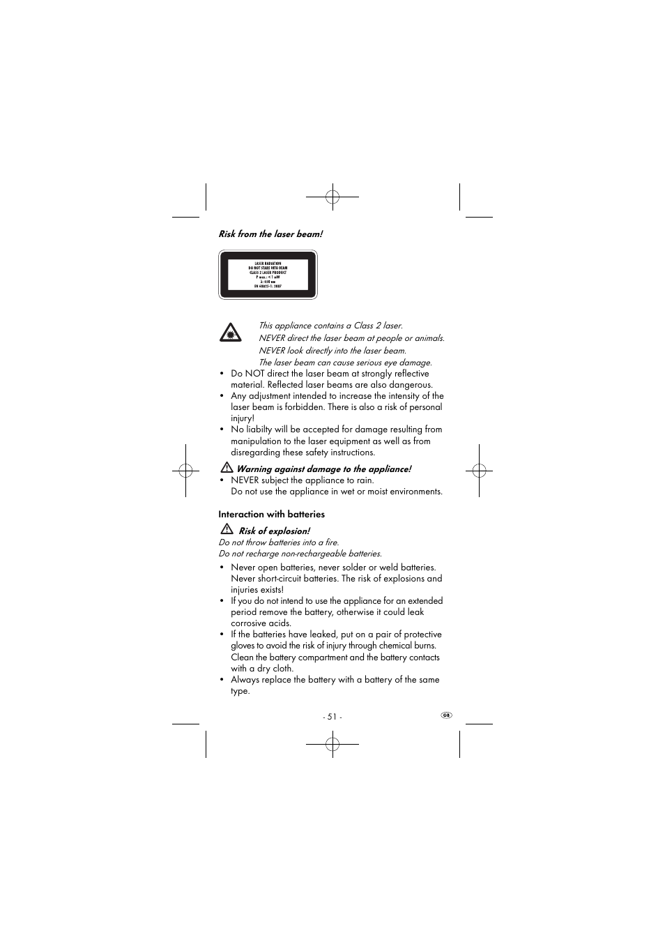Powerfix KH 2927-1 User Manual | Page 54 / 63