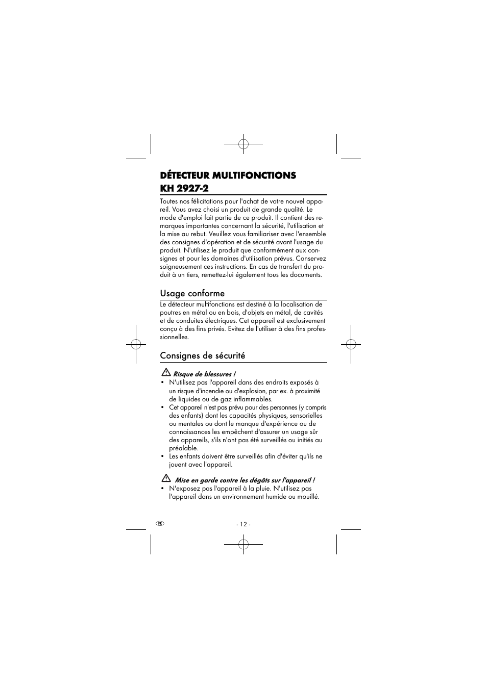 Powerfix KH 2927-2 User Manual | Page 15 / 53