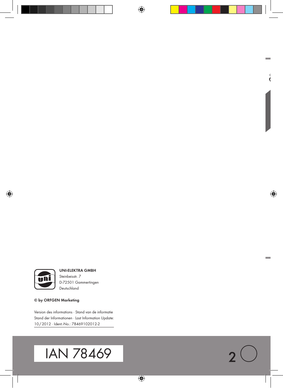 Powerfix Halogen Lamp User Manual | Page 21 / 21