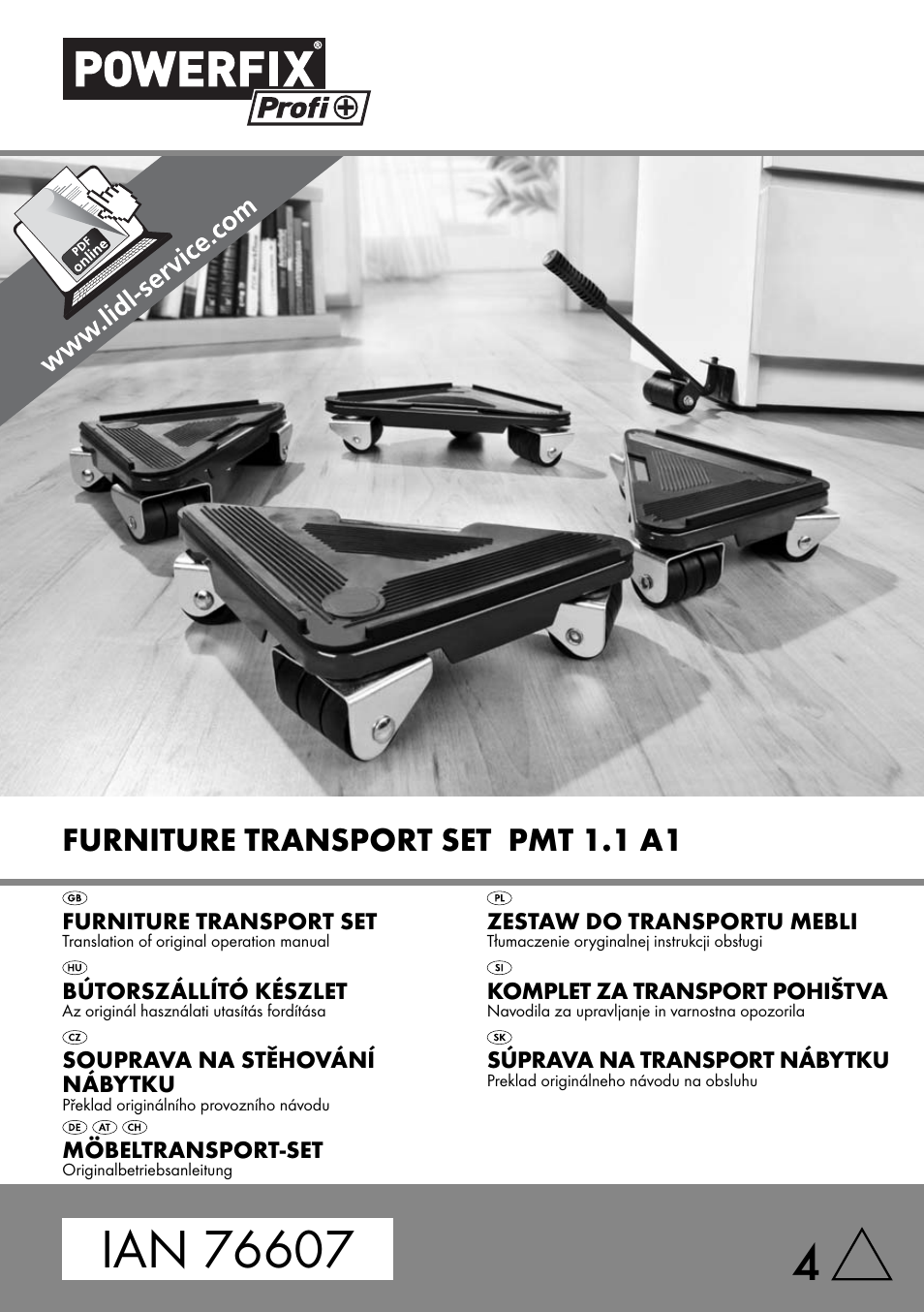 Powerfix PMT 1.1 A1 User Manual | 60 pages