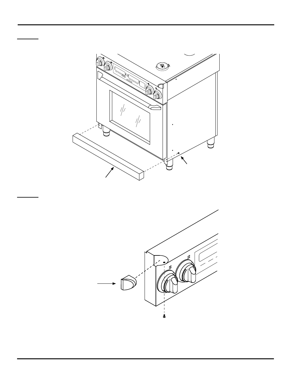 Inch side panel kit | Dacor ER30DSRSCH User Manual | Page 2 / 4