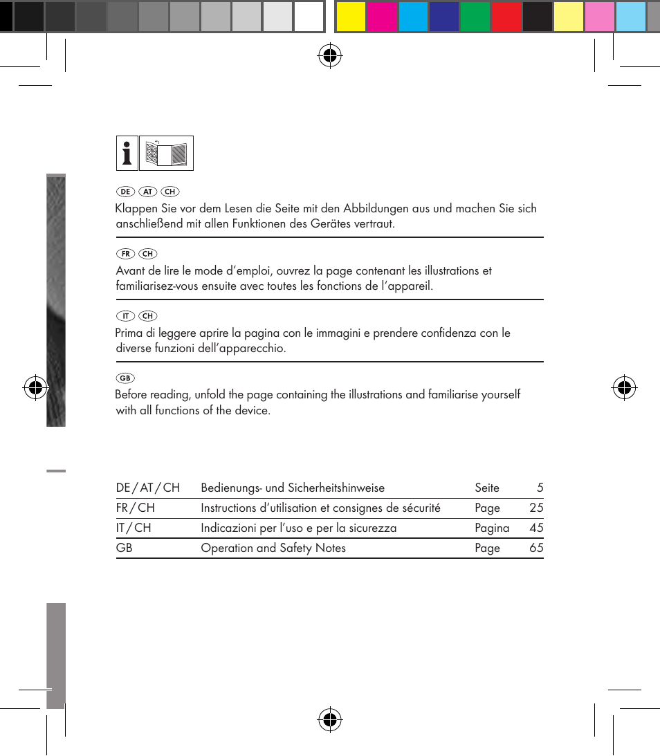 Powerfix Motion Sensor User Manual | Page 2 / 85