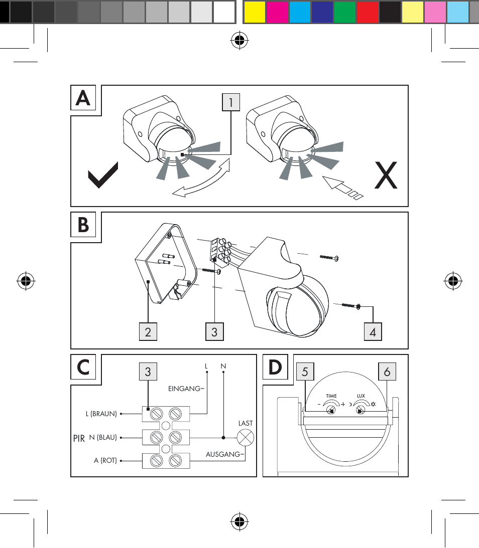 Powerfix Motion Sensor User Manual | Page 3 / 85