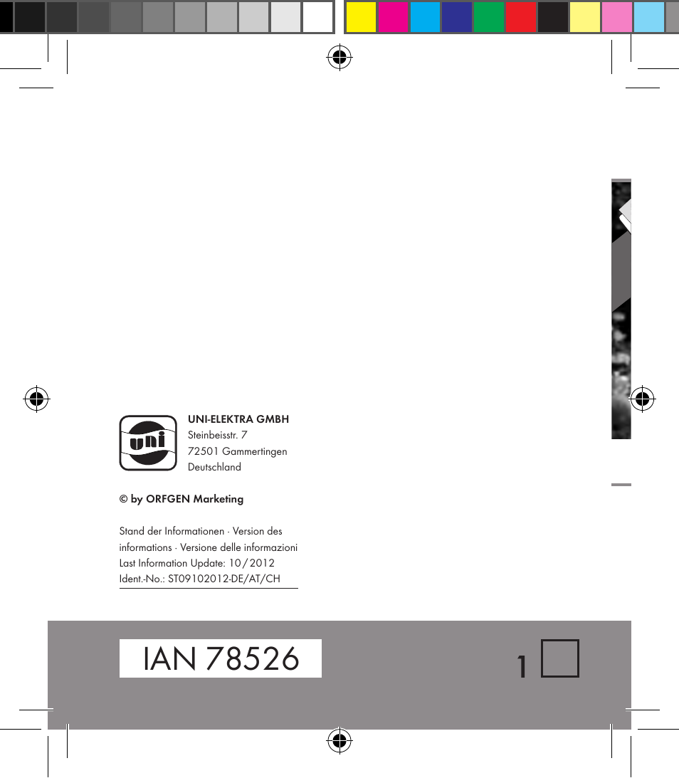 Powerfix Motion Sensor User Manual | Page 85 / 85