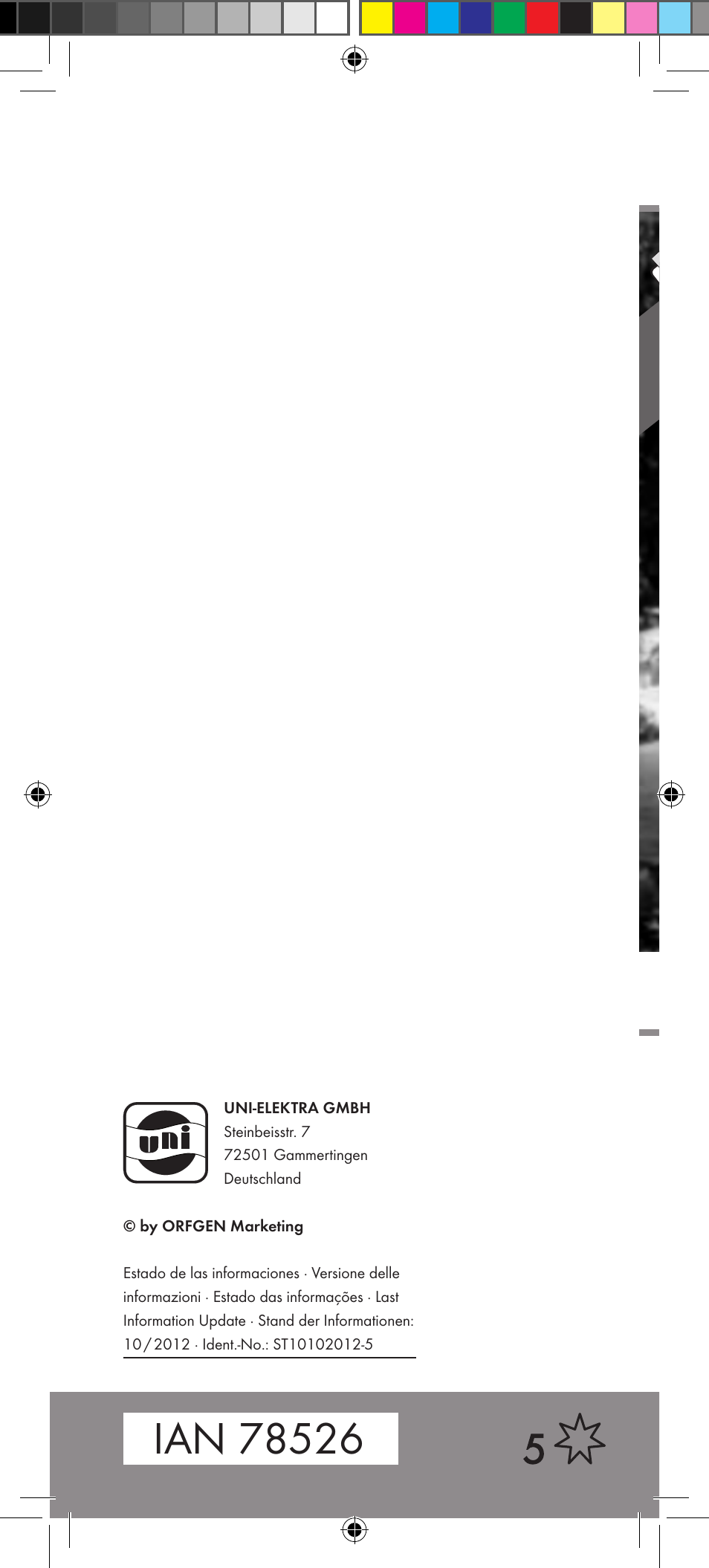 Powerfix Motion Sensor User Manual | Page 53 / 53