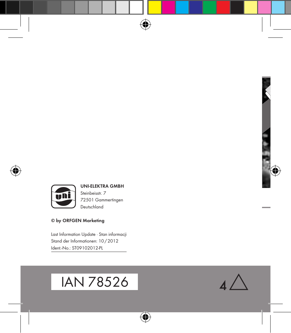 Powerfix Motion Sensor User Manual | Page 65 / 65