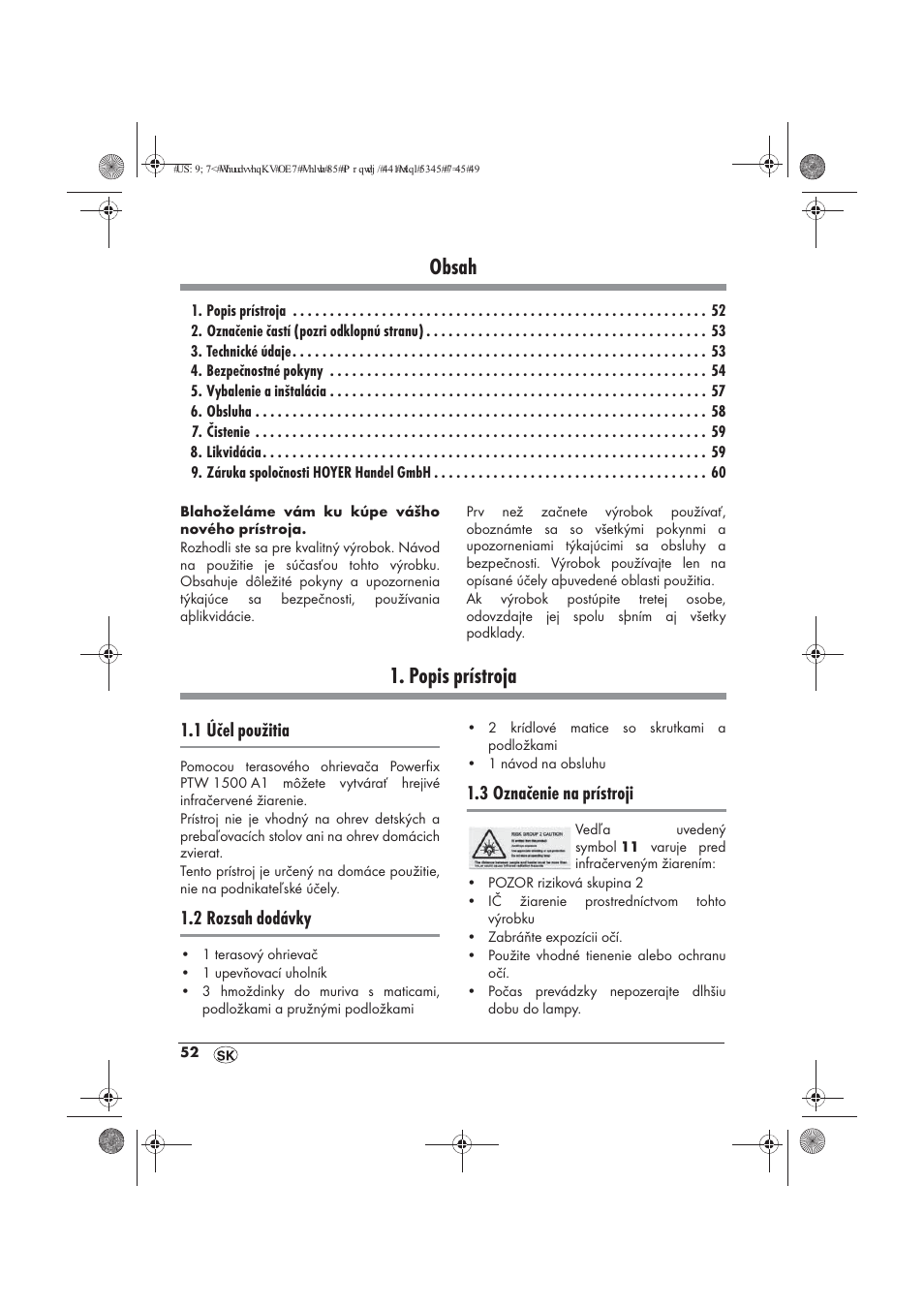 Powerfix PTW 1500 A1 User Manual | Page 54 / 74