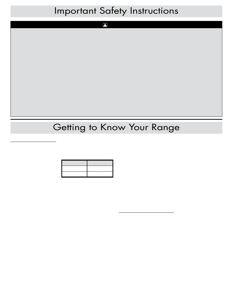Parts of the oven, Control panel layout | Dacor ER30DSR User Manual | Page 6 / 36