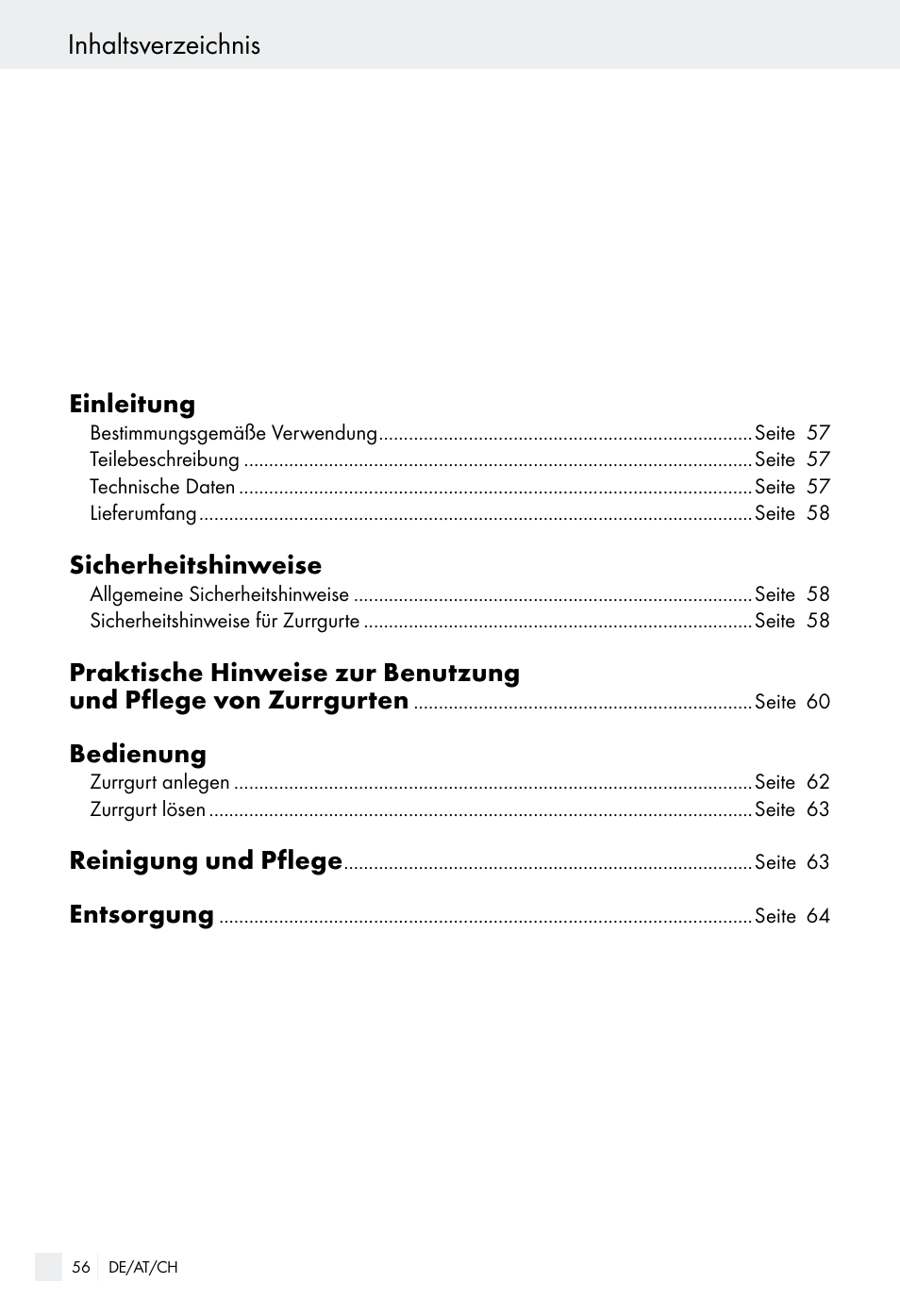 Powerfix Z28970-01 User Manual | Page 56 / 65