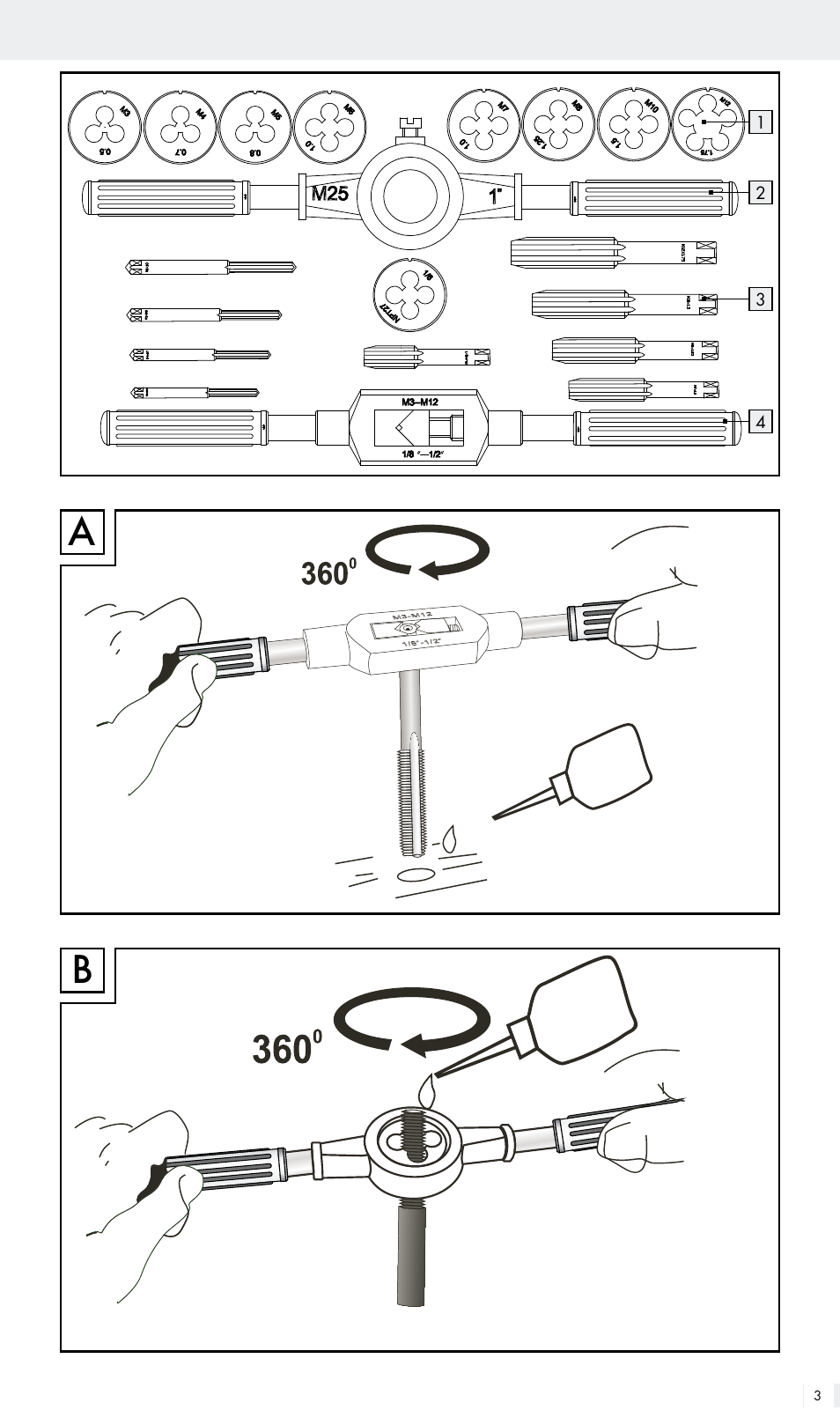 91904_ es_it_pt_content | Powerfix Z30003 User Manual | Page 3 / 14