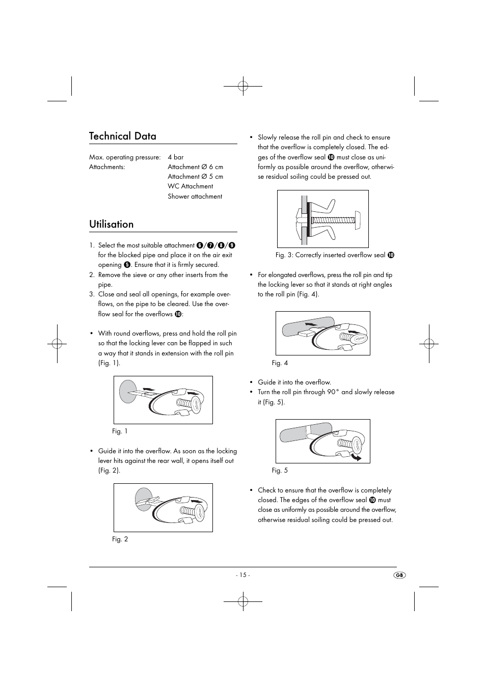 Technical data, Utilisation | Powerfix PPR 4 B2 User Manual | Page 18 / 27