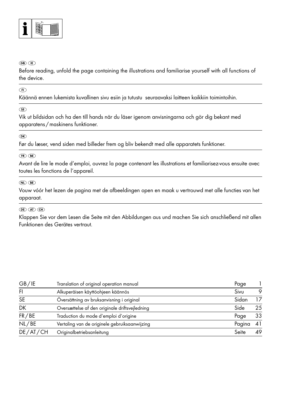 Powerfix PMT 1.1 A1 User Manual | Page 2 / 60