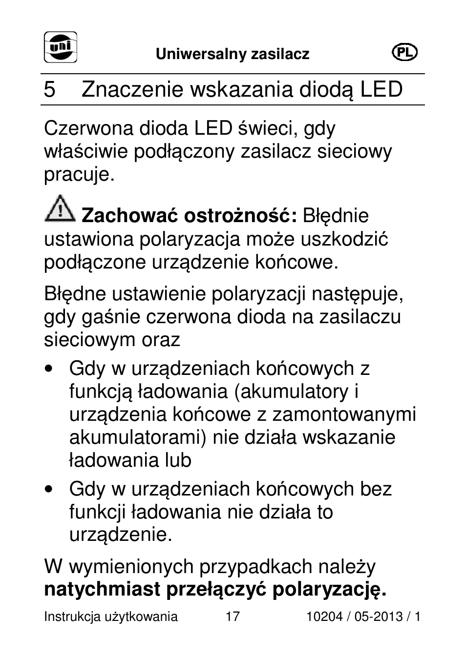 5 znaczenie wskazania diodą led | Powerfix Power Socket Switch User Manual | Page 17 / 87