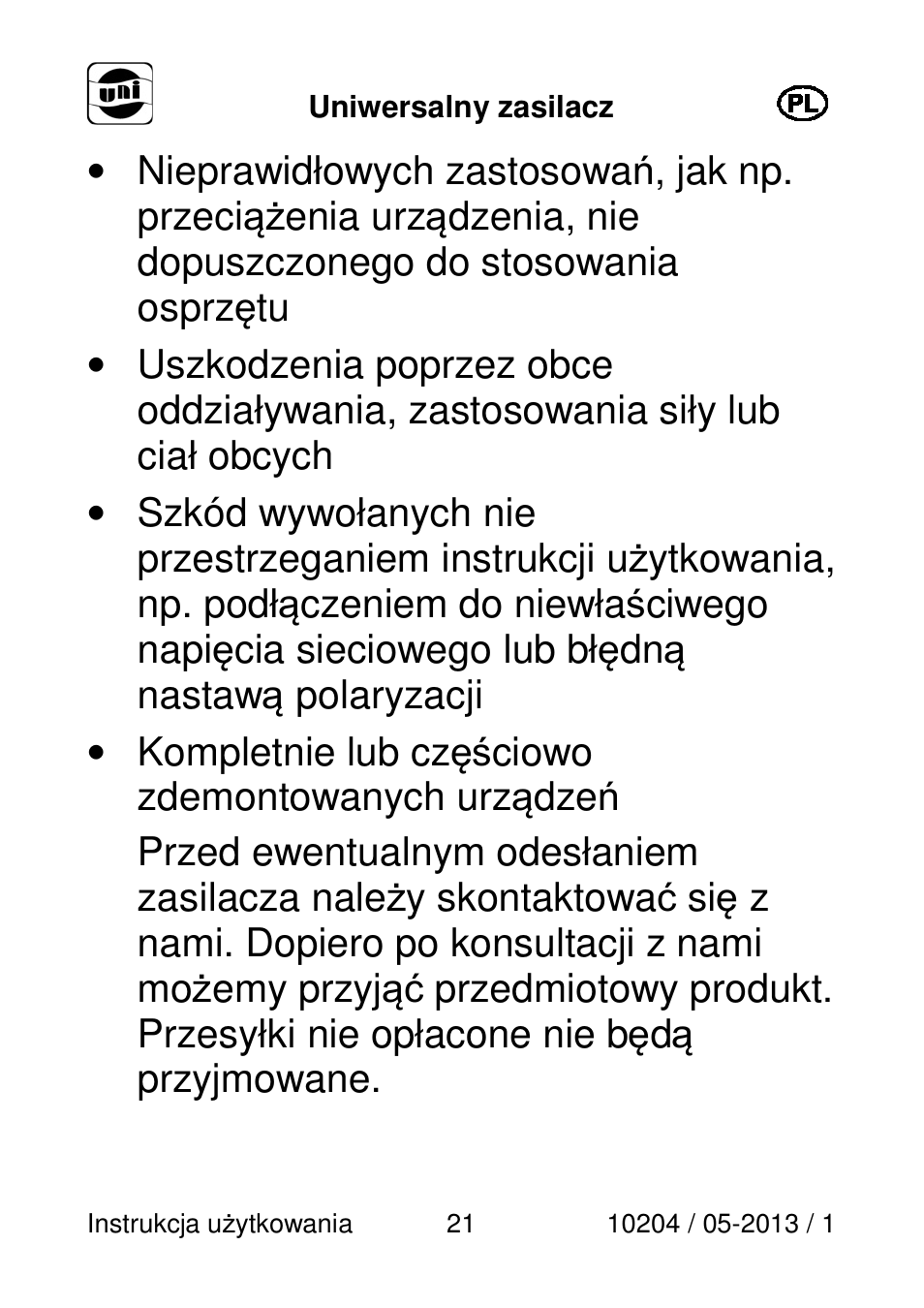 Powerfix Power Socket Switch User Manual | Page 21 / 87