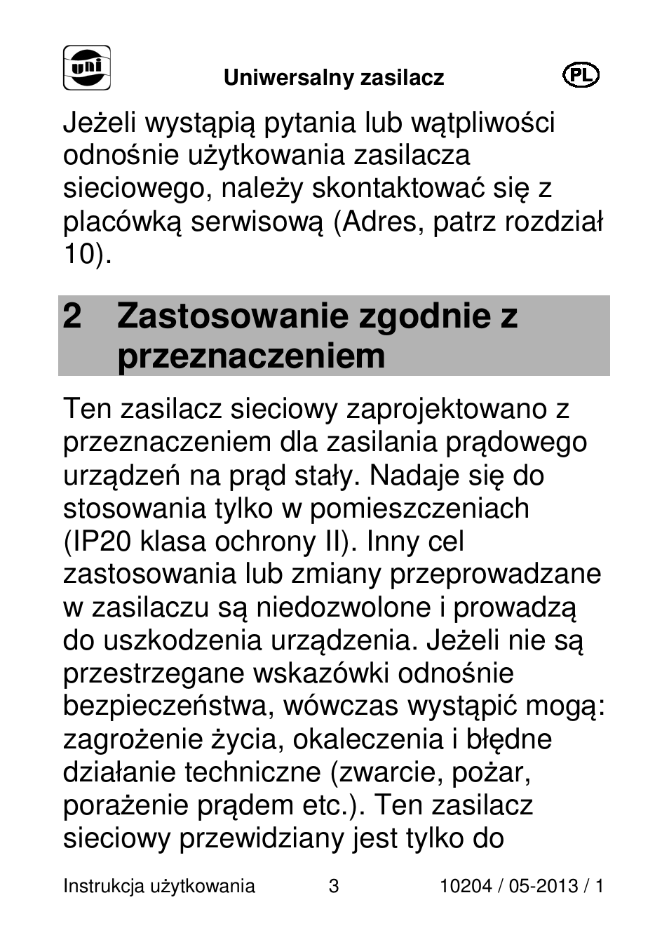 2 zastosowanie zgodnie z przeznaczeniem | Powerfix Power Socket Switch User Manual | Page 3 / 87