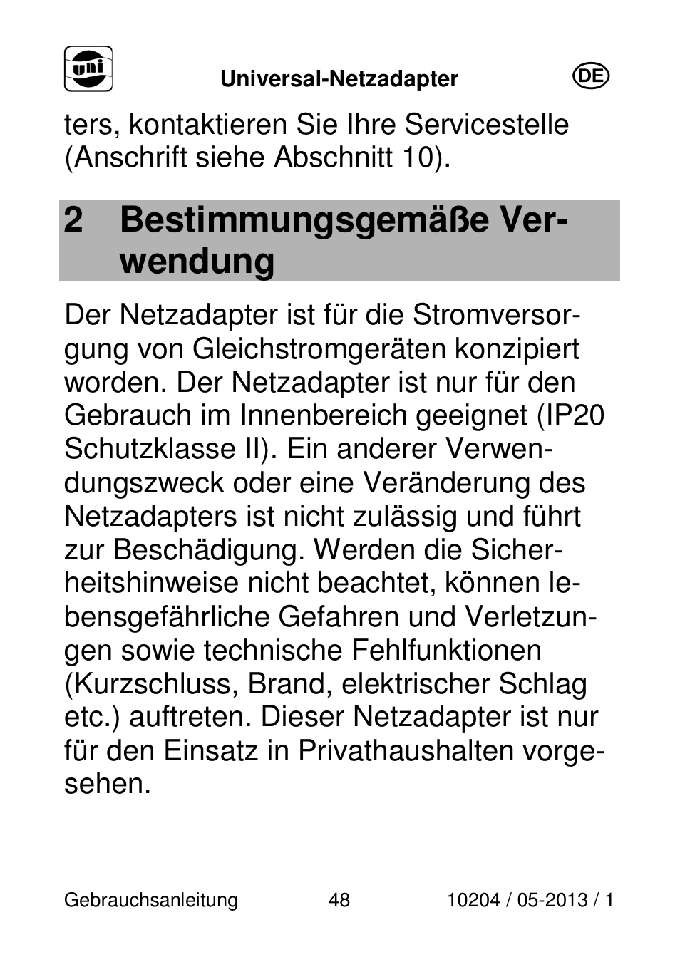 2 bestimmungsgemäße ver- wendung | Powerfix Power Socket Switch User Manual | Page 48 / 87
