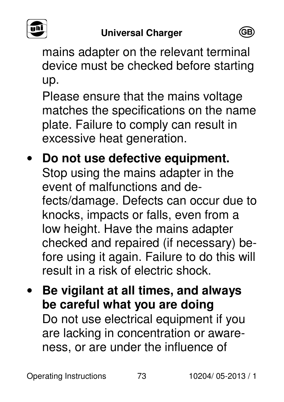 Powerfix Power Socket Switch User Manual | Page 73 / 87