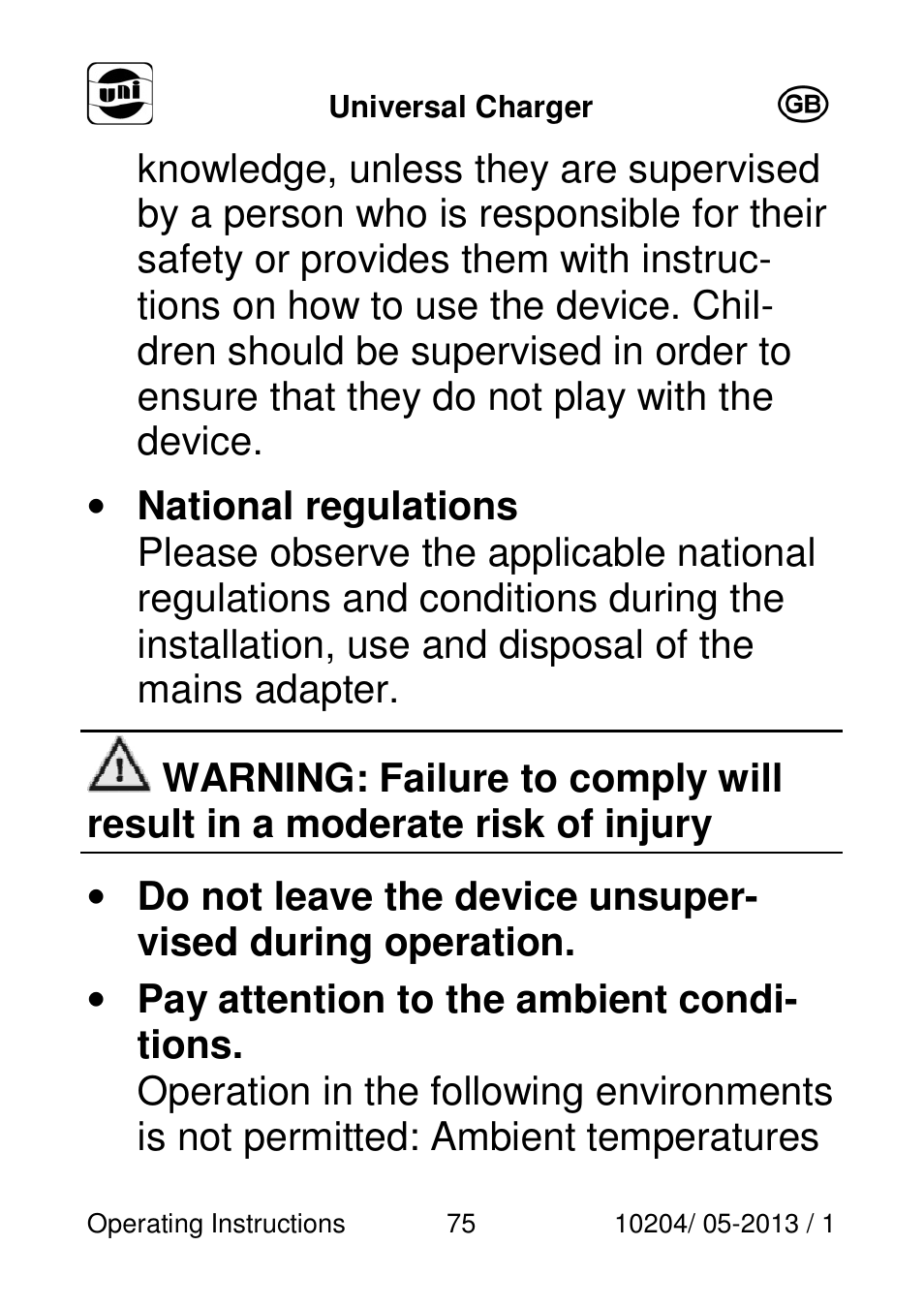 Powerfix Power Socket Switch User Manual | Page 75 / 87