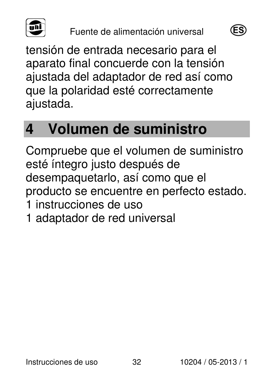 4 volumen de suministro | Powerfix Power Socket Switch User Manual | Page 32 / 108