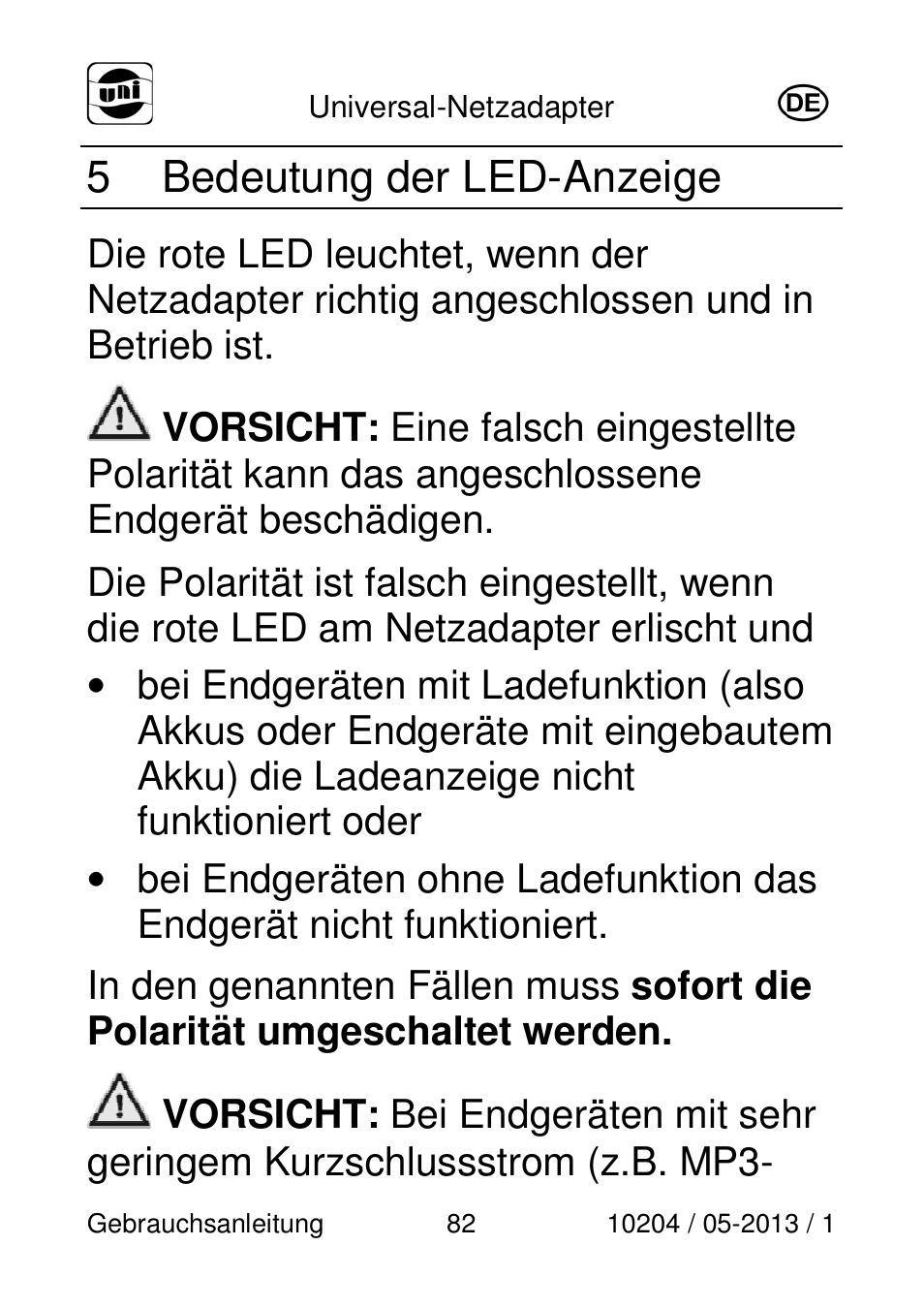 5 bedeutung der led-anzeige | Powerfix Power Socket Switch User Manual | Page 82 / 108