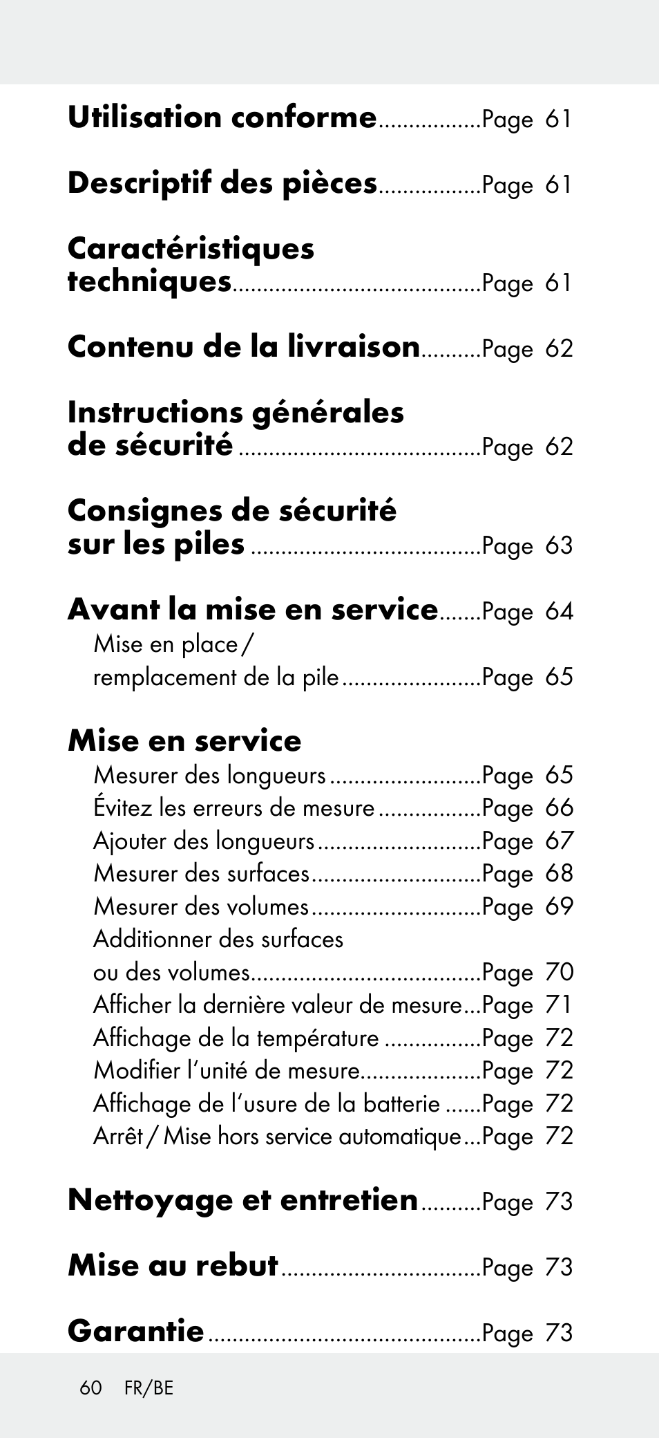 Powerfix Z31697A User Manual | Page 60 / 104